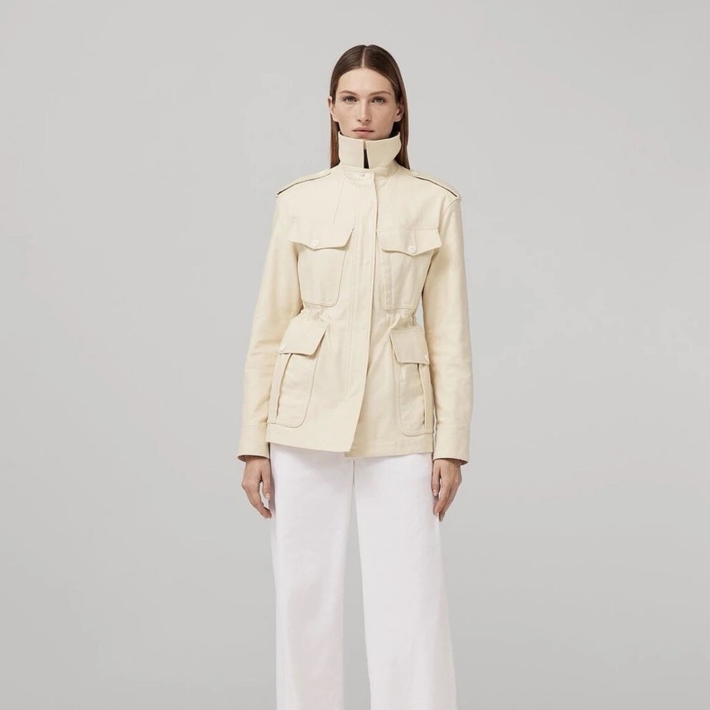 Rag & Bone Lorenz Cotton Military Jacket, size M, new with tags